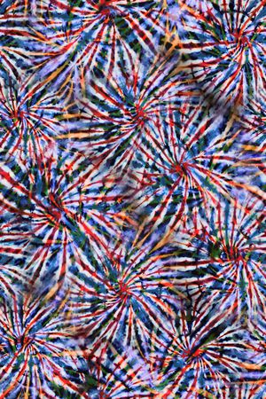 扎染华亿平台印花华亿平台图片