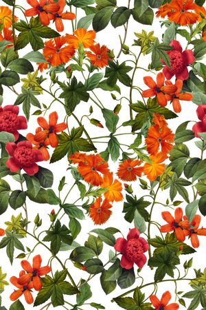 小碎花印花华亿平台图片