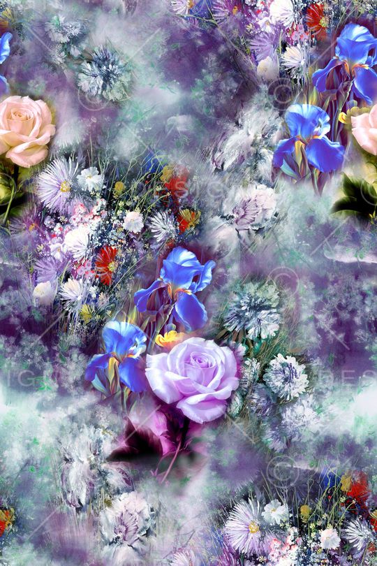 抽象印花华亿平台图片