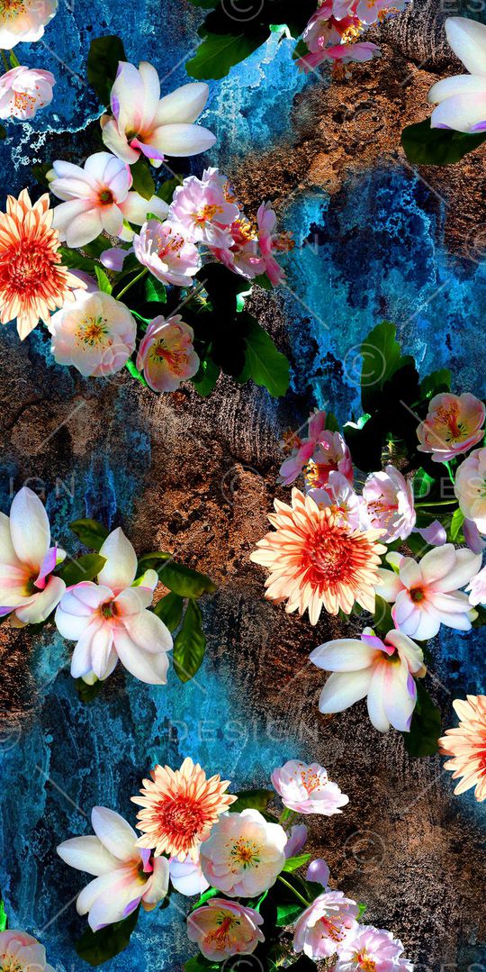 菊花印花华亿平台图片