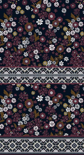 民族风印花华亿平台图片