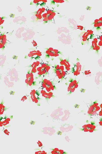 729064-花开花白-红