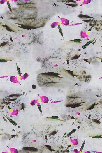 水墨印花华亿平台图片