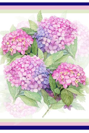 丝巾印花华亿平台图片