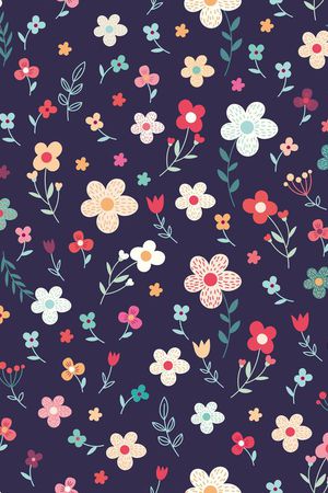 手绘花印花华亿平台图片