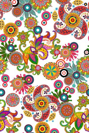 腰果印花华亿平台图片