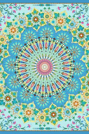 花卉纹样印花华亿平台图片