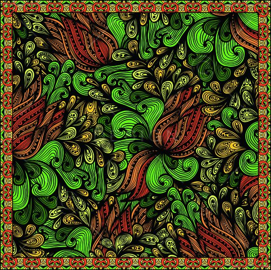 乱花印花华亿平台图片