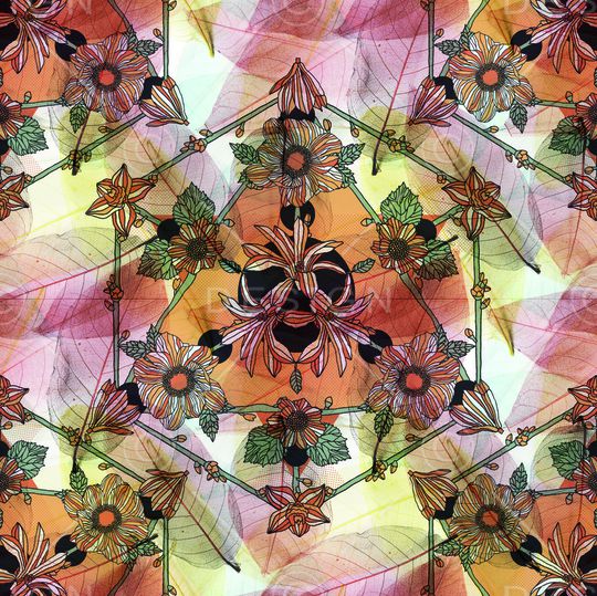 乱花印花华亿平台图片