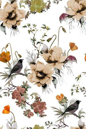 花朵印花华亿平台图片