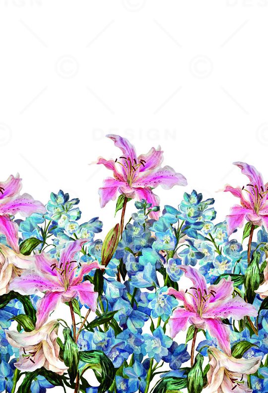 乱花印花华亿平台图片