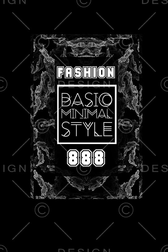 创意墨迹组合印花华亿平台图片