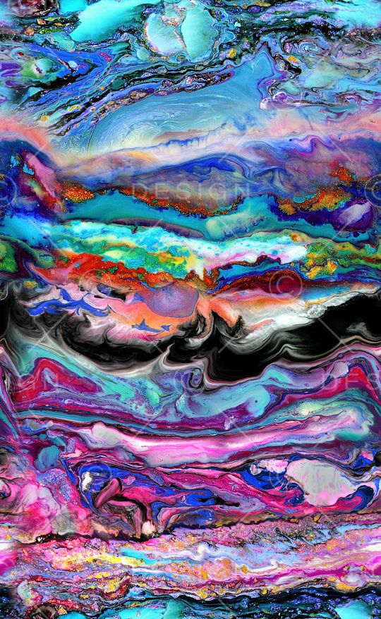 抽象印花华亿平台图片