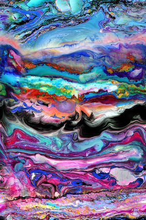 抽象印花华亿平台图片