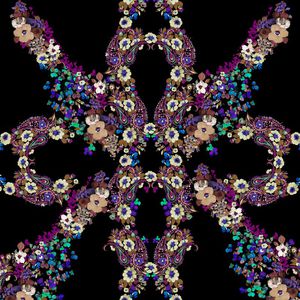 丝巾印花华亿平台图片