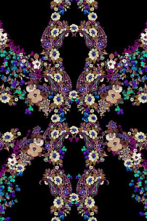 丝巾印花华亿平台图片