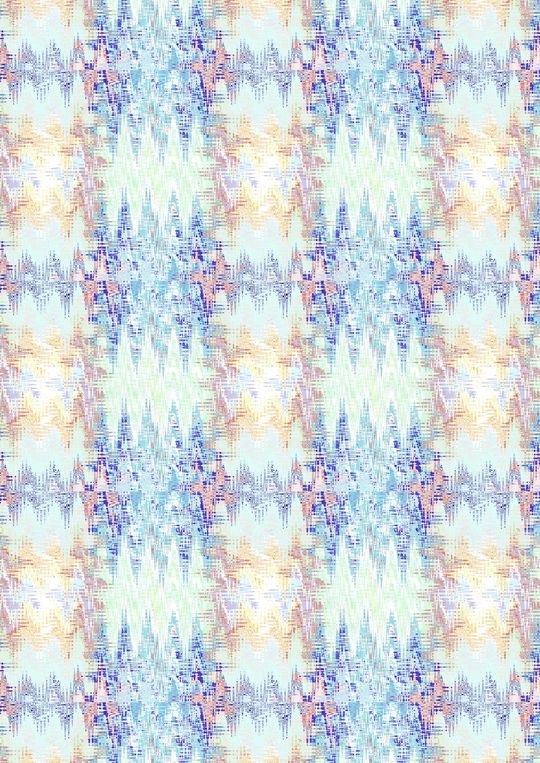 不规则几何印花华亿平台图片