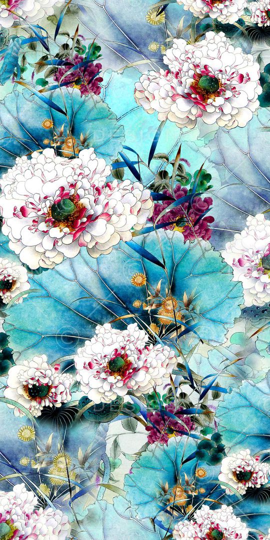 中国风印花华亿平台图片