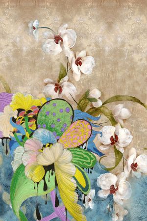 仙人掌印花华亿平台图片