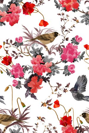 花朵印花华亿平台图片