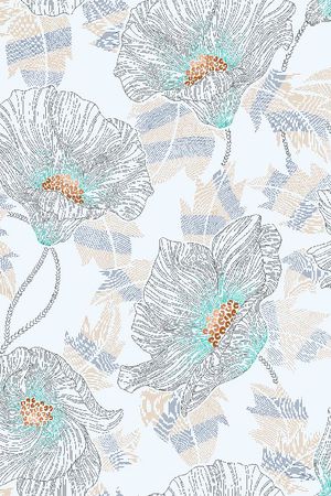 格子印花华亿平台图片