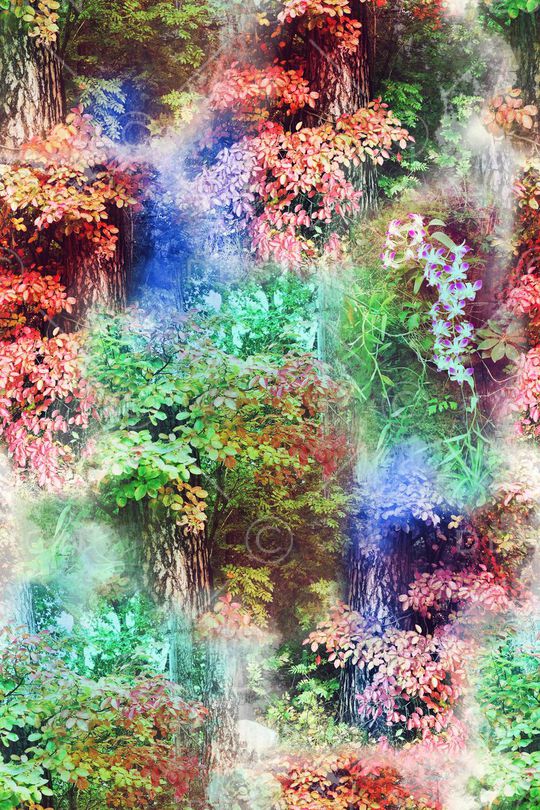 抽象印花华亿平台图片