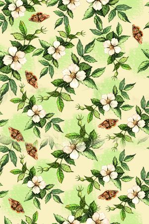 花瓣印花华亿平台图片