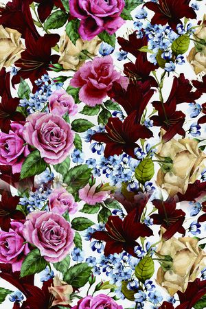 花瓣印花华亿平台图片