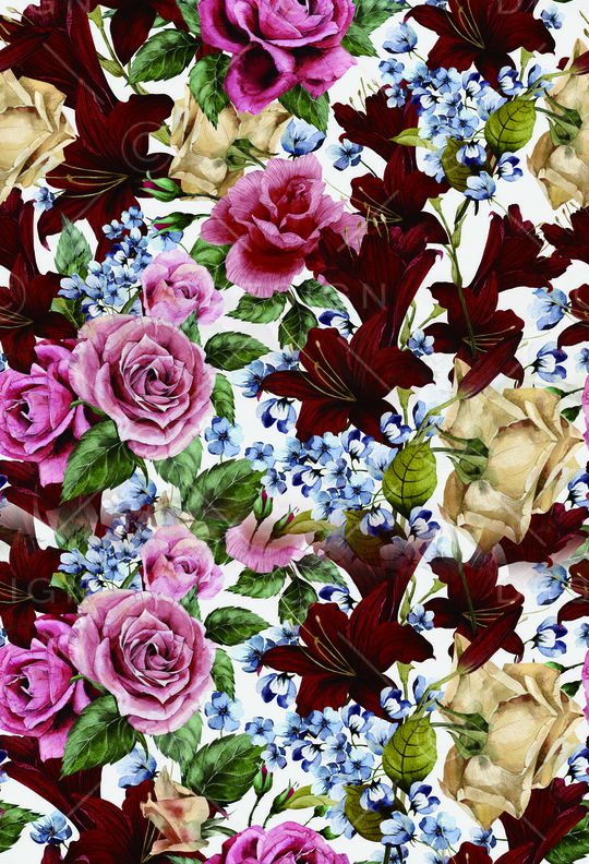 花瓣印花华亿平台图片