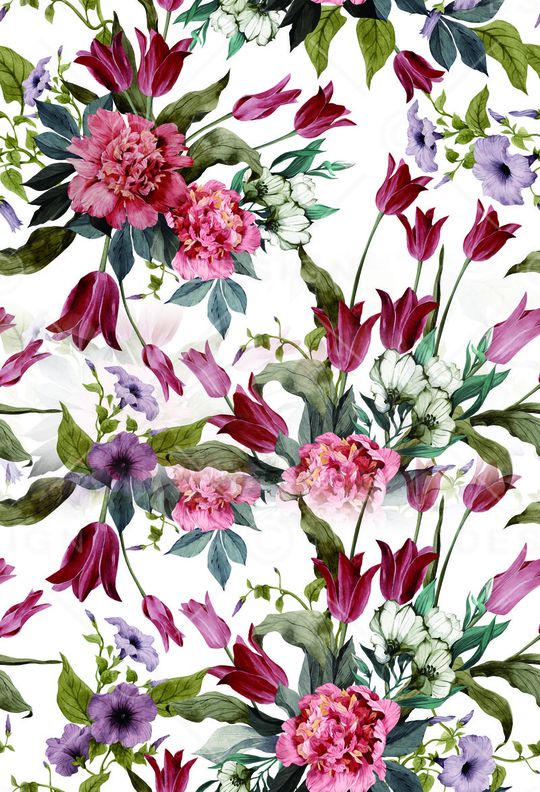 花瓣印花华亿平台图片