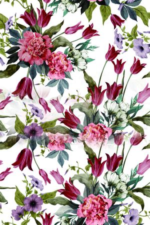 花瓣印花华亿平台图片