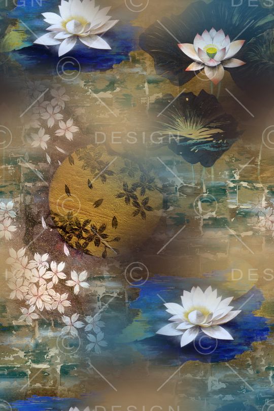 抽象印花华亿平台图片