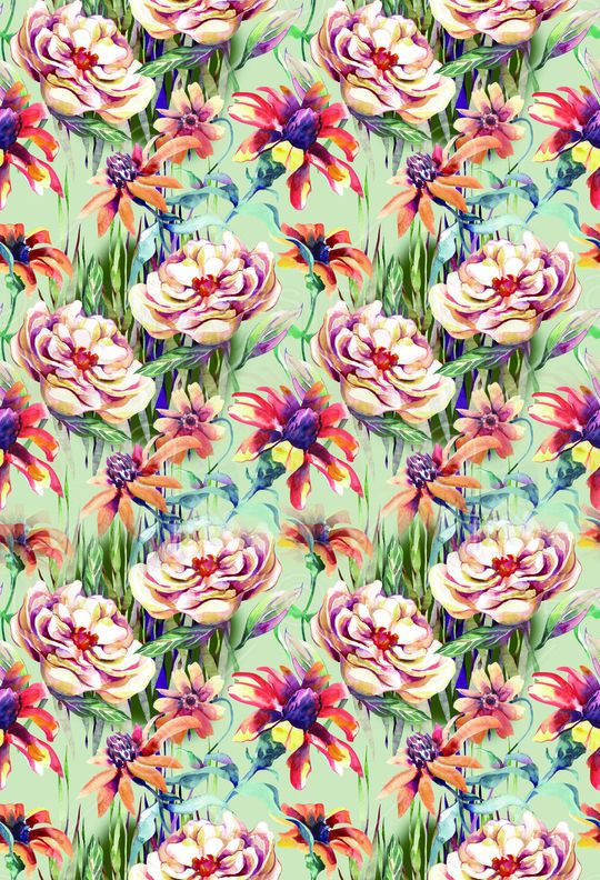 花瓣印花华亿平台图片