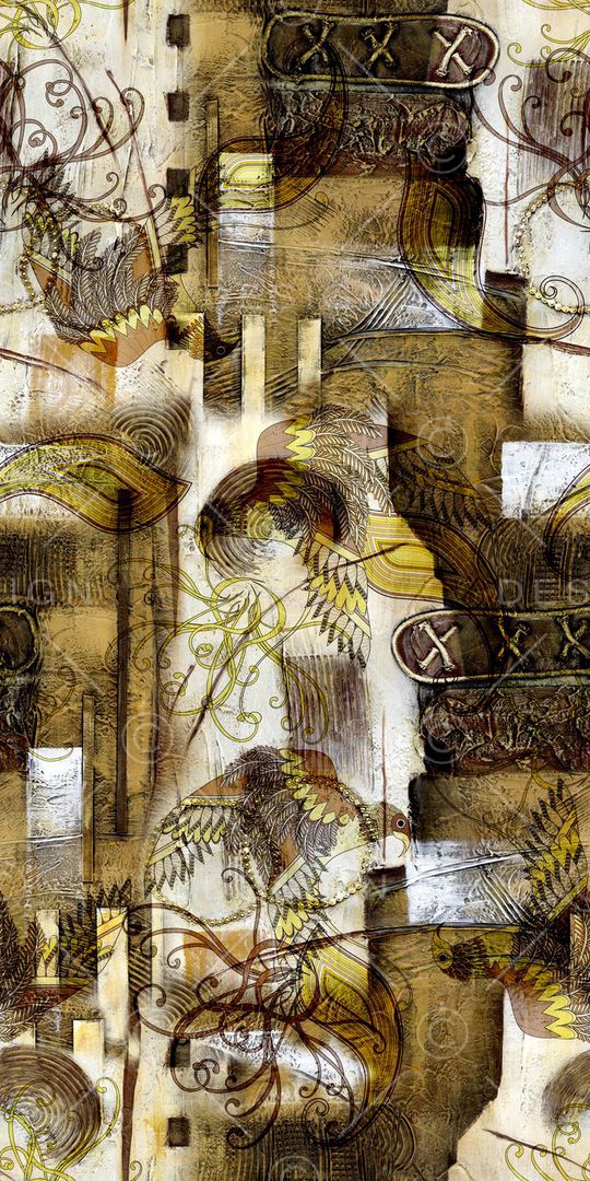 鸟印花华亿平台图片