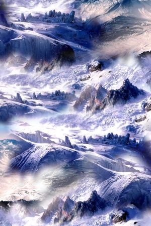 山脉印花华亿平台图片