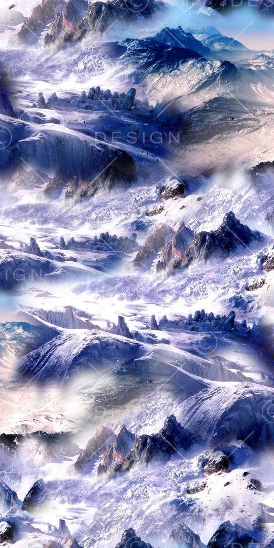 山脉印花华亿平台图片