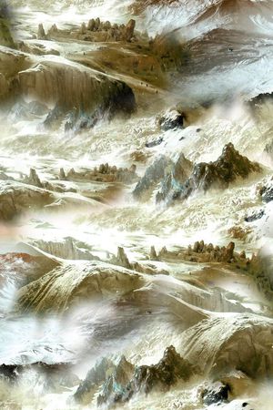 山脉印花华亿平台图片