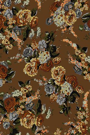 秋冬华亿平台印花华亿平台图片