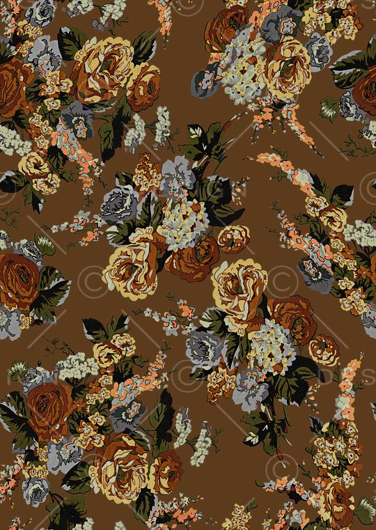 秋冬华亿平台印花华亿平台图片