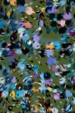 秋冬豹纹印花华亿平台图片