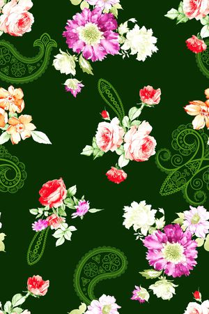 花朵印花华亿平台图片