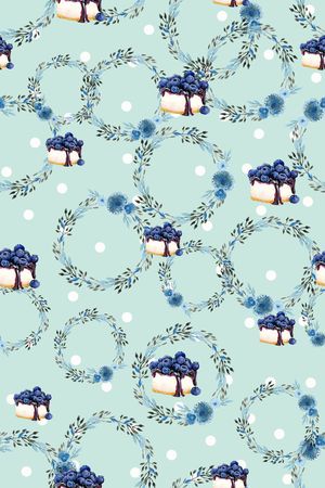 小清新风格印花华亿平台图片