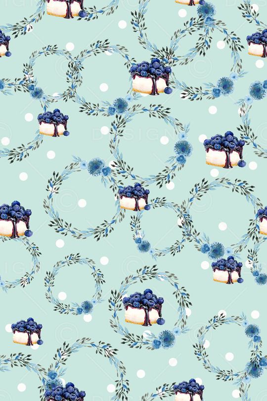 小清新风格印花华亿平台图片