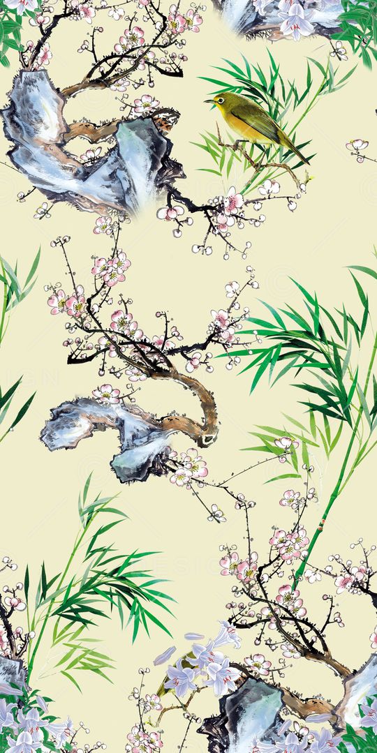 乱花印花华亿平台图片