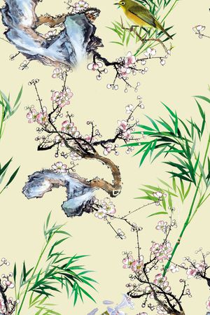 乱花印花华亿平台图片