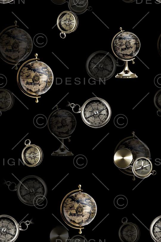 航海风印花华亿平台图片