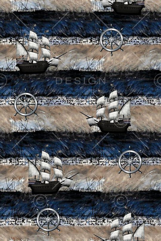 航海风潮印花华亿平台图片