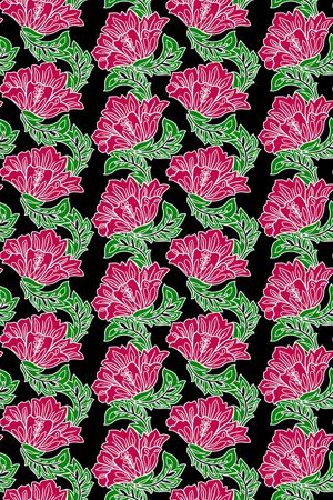 花朵印花华亿平台图片