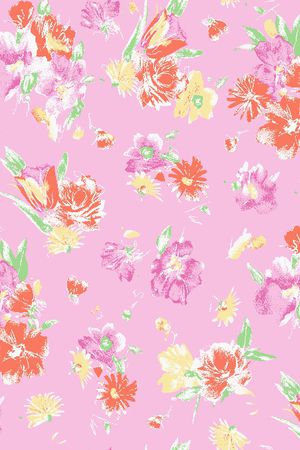 乱花印花华亿平台图片