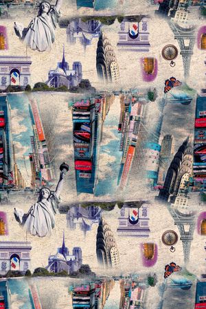 欧式宫廷风印花华亿平台图片